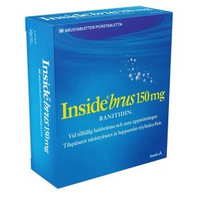 Bild på Inside Brus, brustabletter 150 mg 10 st