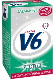 Bild på V6 White Spearmint, 50 st