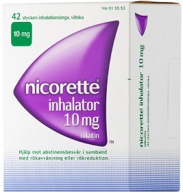 Bild på Nicorette Inhalator 10 mg 42 st
