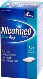 Bild på Nicotinell Mint medicinskt tuggummi 4 mg 96 st