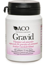 Bild på ACO Gravid 100 tabletter