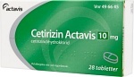 Cetirizin Actavis tablett 10 mg 28 st