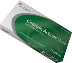 Cetirizin Actavis tablett 10 mg 7 st
