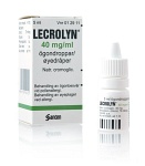 Lecrolyn ögondroppar 40 mg/ml 5 ml