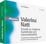 Valerina Natt tablett 40 st
