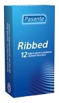 Pasante kondom Ribbed 12-pack
