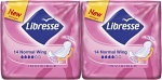 Libresse Invisible Normal Wing Duopack, 28 st