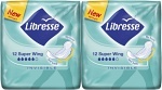 Libresse Invisible Super Wing Duopack, 24 st