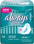 Always Ultra Normal Plus, 14 st