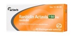Ranitidin Actavis tab 150 mg 30 st