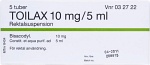 Toilax Rektalsuspension 10 mg/5ml Tub, 5 x 5 ml