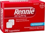 Rennie tuggtablett 680 mg/80 mg, 96 tabletter