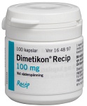 Dimetikon Meda kapslar 100 mg, 100 st