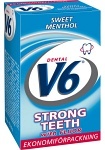 V6 Strong Teeth Fluor Sweet Mentol, 50 st
