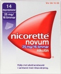 Nicorette Novum depotplåster 25 mg/16 timmar 14 st