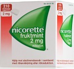 Nicorette Fruktmint medicinskt tuggummi 2 mg 210 st