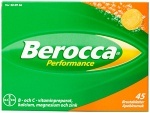 Berocca Performance apelsin brustablett 45 st