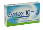 Zyrlex tablett 10 mg, 7 tabletter