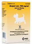 Exspot vet lösning 744 mg/ml 6 x 1 ml