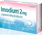 Imodium munsönderfallande tablett 2 mg, 12 st
