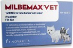 Milbemax vet för små hundar och valpar tablett 2 st