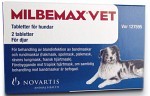 Milbemax vet för hundar tablett 2 st