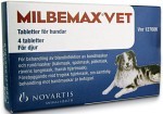 Milbemax vet. för hundar tablett 4 st