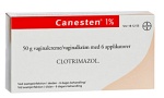 Canesten vaginalkräm 1 %, 50 g