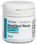 Dimetikon Meda kapslar 200 mg, 100 st