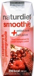 Naturdiet Smoothie Hallon & Granatäpple 330 ml