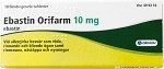 Ebastin Orifarm filmdragerad tablett 10 mg, 10 st