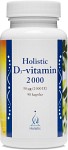 Holistic D3-vitamin 2000 IE, 90 kapslar