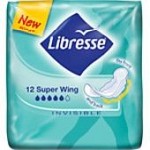 Libresse Invisible Super Wing 12 st
