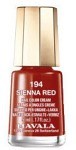 Mavala Minilack 194 Sienna Red