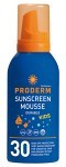 Proderm Kids Solskyddsmousse SPF 30, 150 ml