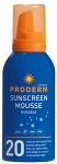 Proderm Solskyddsmousse SPF 20, 150 ml