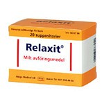 Relaxit suppositorium 20 st