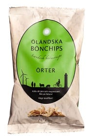 Bild på Öländska Bönchips Örter 60 g