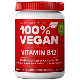 Bild på 100% Vegan Vitamin B12 60 kapslar