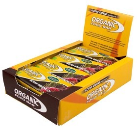 Bild på Organic Food Bar Active Greens Chocolate 70 g 12 st