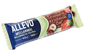 Bild på Allévo Strawberry Hazelnut Mellanmål 40 g