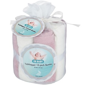 Bild på 2B Baby Tvättlappar Bambu 10-pack Burnished Lilac