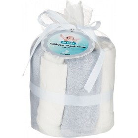 Bild på 2B Baby Tvättlappar Bambu 10-pack (Grå)