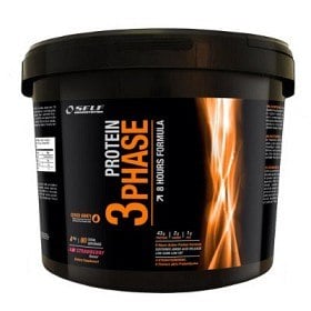 Bild på 3 Phase Protein Jordgubb 4 kg