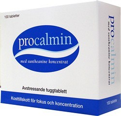 Bild på procalmin 100 tabletter