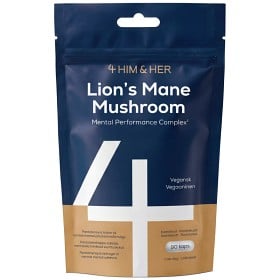 Bild på 4 HIM & HER Lion's Mane & B-vitaminer 90 kapslar