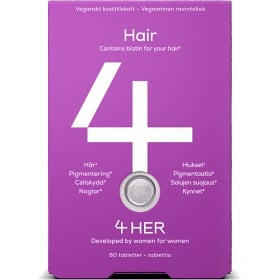 Bild på 4 HER Hair 60 tabletter