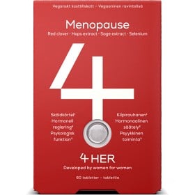 Bild på 4 HER Menopause 60 tabletter