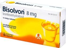 Bild på Bisolvon, löslig tablett 8 mg 16 st