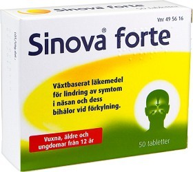 Bild på Sinova forte tabletter 50 st